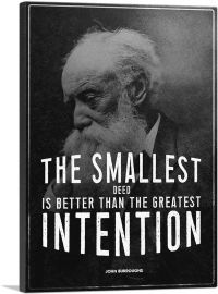 Smallest Deed Better Than Intention