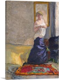 Young Woman Undressing 1907