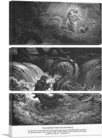 The Destruction Of Leviathan-3-Panels-90x60x1.5 Thick