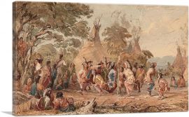 Dog Dance Of The Dacotahs 1849