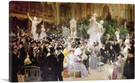 Friday At The French Artists Salon 1911