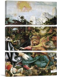 The Temptation of Saint Anthony 1515-3-Panels-90x60x1.5 Thick