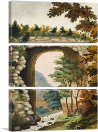 Peaceable Kingdom of the Branch-3-Panels-60x40x1.5 Thick