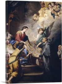 Apparition Of The Virgin To St. Ildefonsus 1660