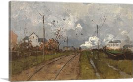 The Train Is Arriving-1-Panel-26x18x1.5 Thick