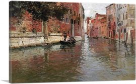 A Venetian Backwater-1-Panel-40x26x1.5 Thick