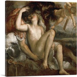 Titian Mars Venus And Amor
