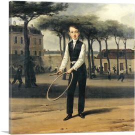 The Duc De Chartres Holding a Hoop 1821